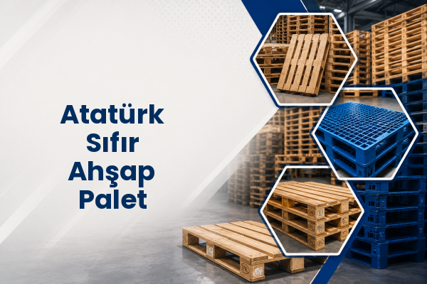 Atatürk Sıfır Ahşap Palet 