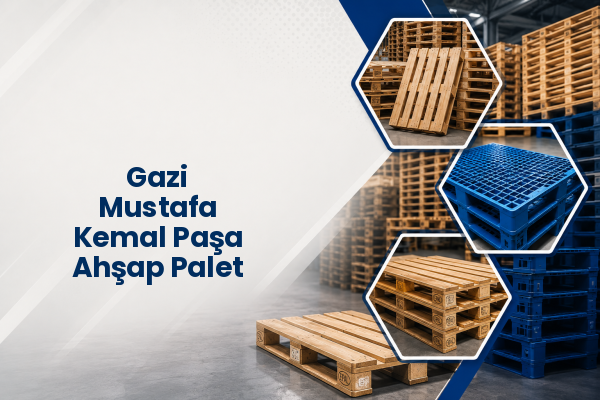 Gazi Mustafa Kemal Paşa Ahşap Palet 