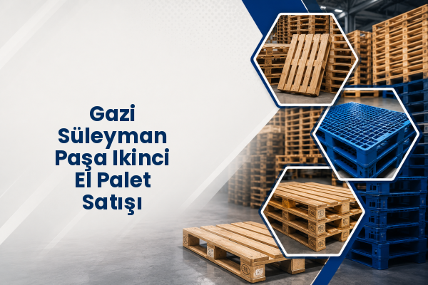 Gazi Süleyman Paşa Ikinci El Palet Satışı 