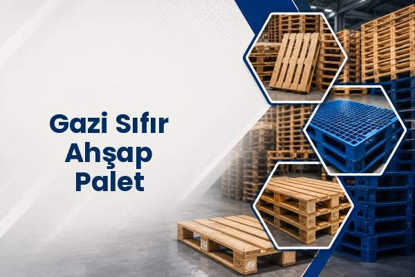 Gazi Sıfır Ahşap Palet 