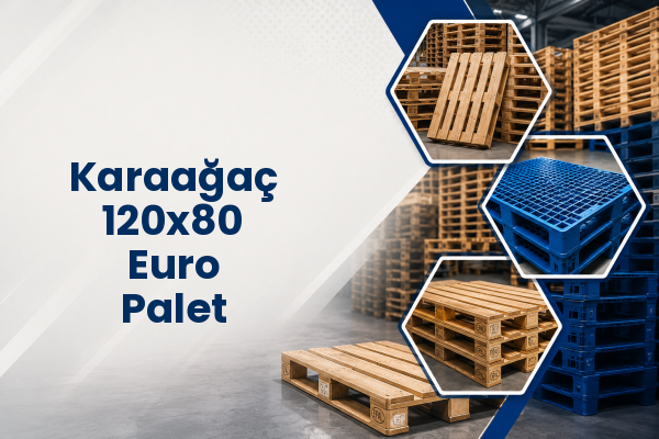 Karaağaç 120x80 Euro Palet 
