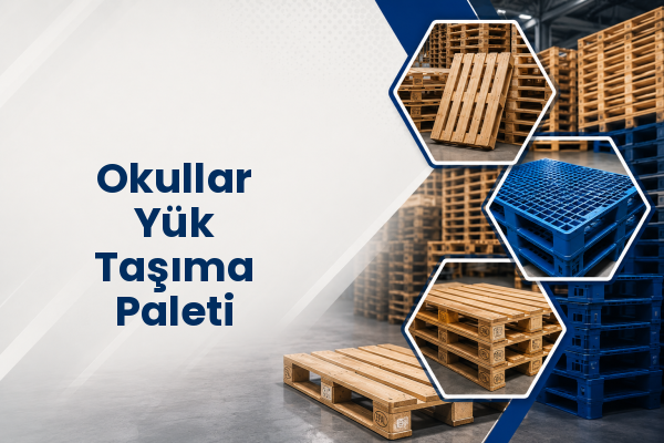 Okullar Yük Taşıma Paleti 