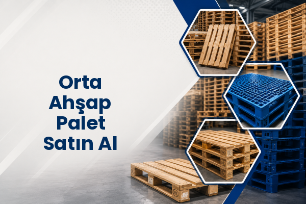 Orta Ahşap Palet Satın Al 
